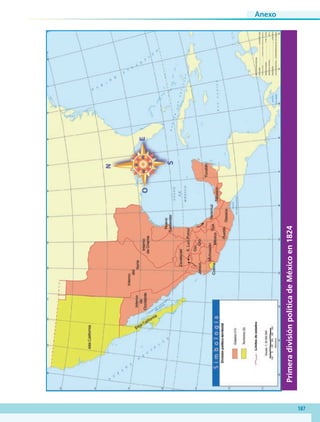 187
Anexo
PrimeradivisiónpolíticadeMéxicoen1824
GEO-4-P.indb 187 06/11/15 16:39
 