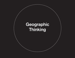 Geographic
 Thinking
 