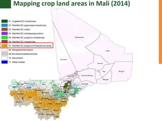 Supporting the mission of ICRISAT using Geospatial tools 