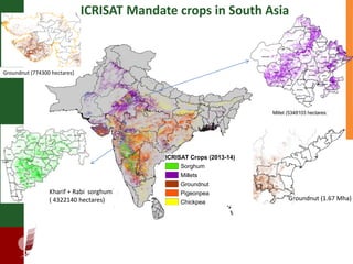 Supporting the mission of ICRISAT using Geospatial tools 