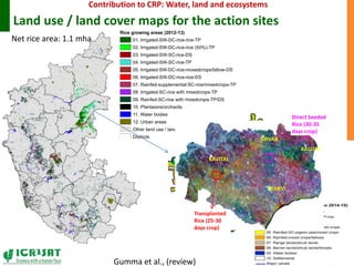 Supporting the mission of ICRISAT using Geospatial tools 