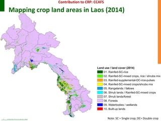 Supporting the mission of ICRISAT using Geospatial tools 
