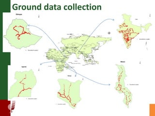 Supporting the mission of ICRISAT using Geospatial tools 