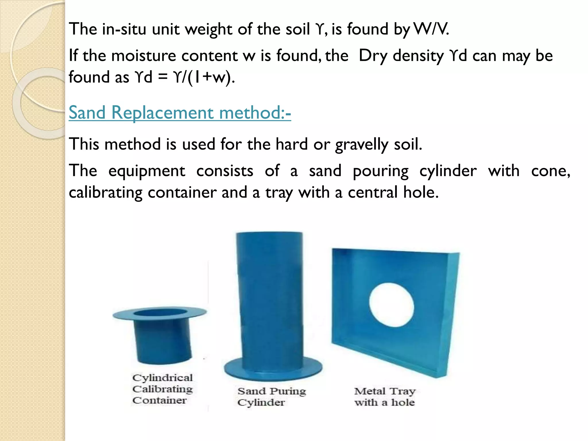 Index properties of soil and Classification of soils(Geotechnical ...