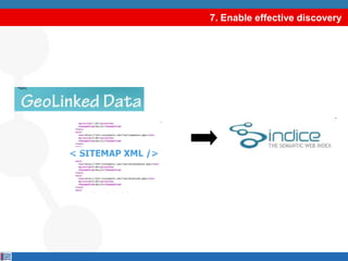7. Enable effective discovery