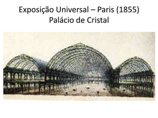 Exposição Universal – Paris (1855)Palácio de Cristal