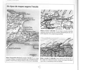 <ul><li>Fuentes cartográficas </li></ul><ul><li>Las principales fuentes de información geográfica son: </li></ul>- Fuentes...