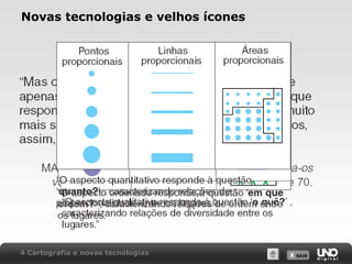 X SAIRX SAIR
Novas tecnologias e velhos ícones
4 Cartografia e novas tecnologias
 