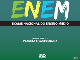 X SAIRX SAIR X SAIR
GEOGRAFIA M.1
PLANETA E CARTOGRAFIA
 