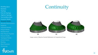 Isotopy Geo1004 lecture 1_topology&topological_datamodels_final | PDF