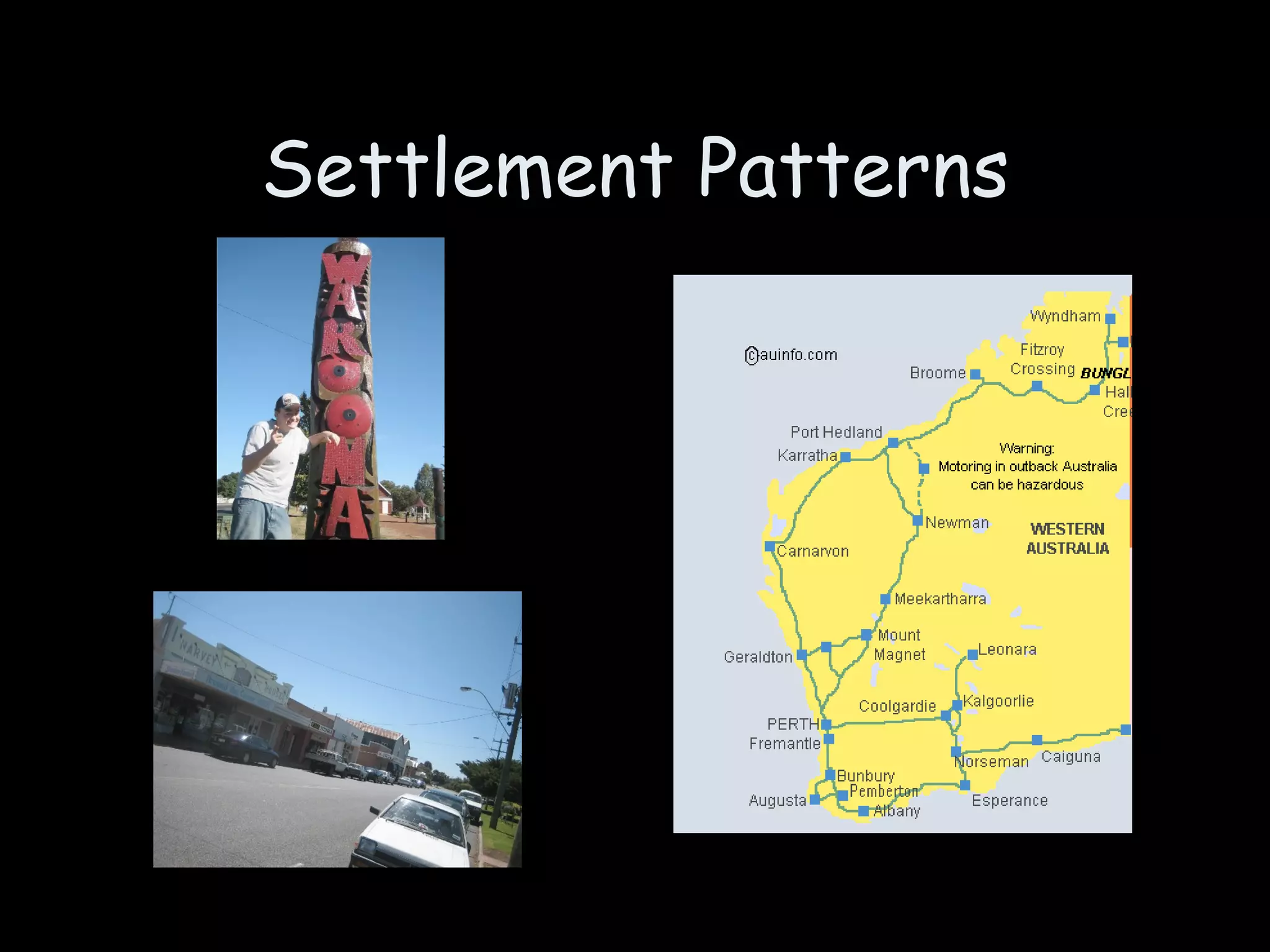 Settlement Patterns 