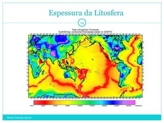 Espessura da Litosfera
                              14




Nuno Correia 09/10
 