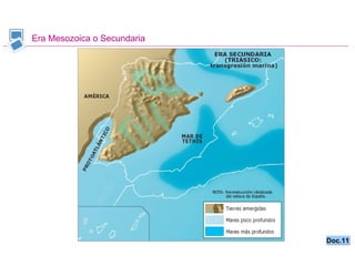Era Mesozoica o Secundaria Doc.11 