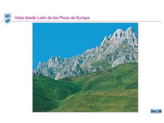 Vista desde León de los Picos de Europa Doc.39 