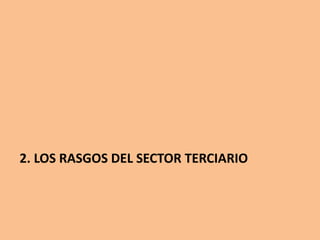 GEO2 T7 Sector terciario