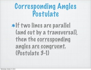 Geo 3.1 notes_angle_pairs_parallel | PPT