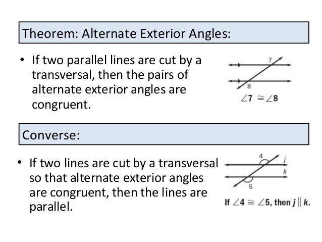 Geo 3 4 Proving Lines Parallel