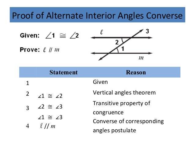 Geo 3 4 Proving Lines Parallel