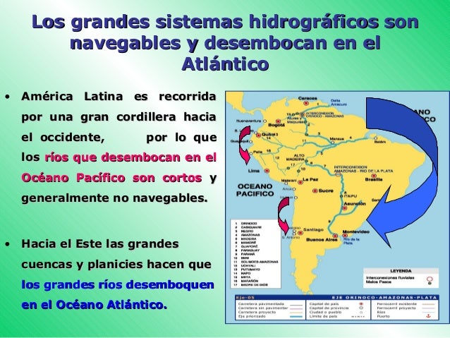 Rios Que Desembocan En El Atlantico