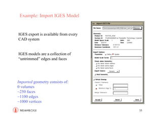 geometry modeling and grid generation for cfd simulation | PDF