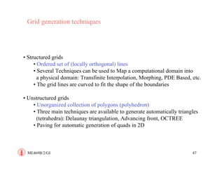 geometry modeling and grid generation for cfd simulation | PDF