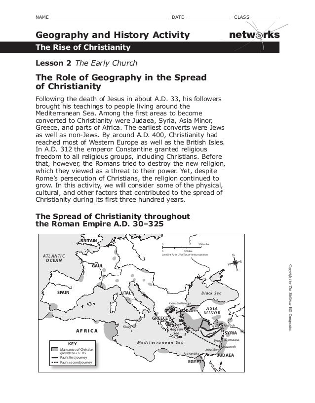 Geo and hist christ spreads