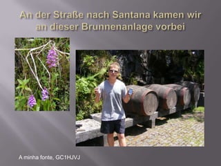 Und das war der Berg, 1.800 Meter hochLeider gab es hier keinen Cache, aber ein schönes Panorama