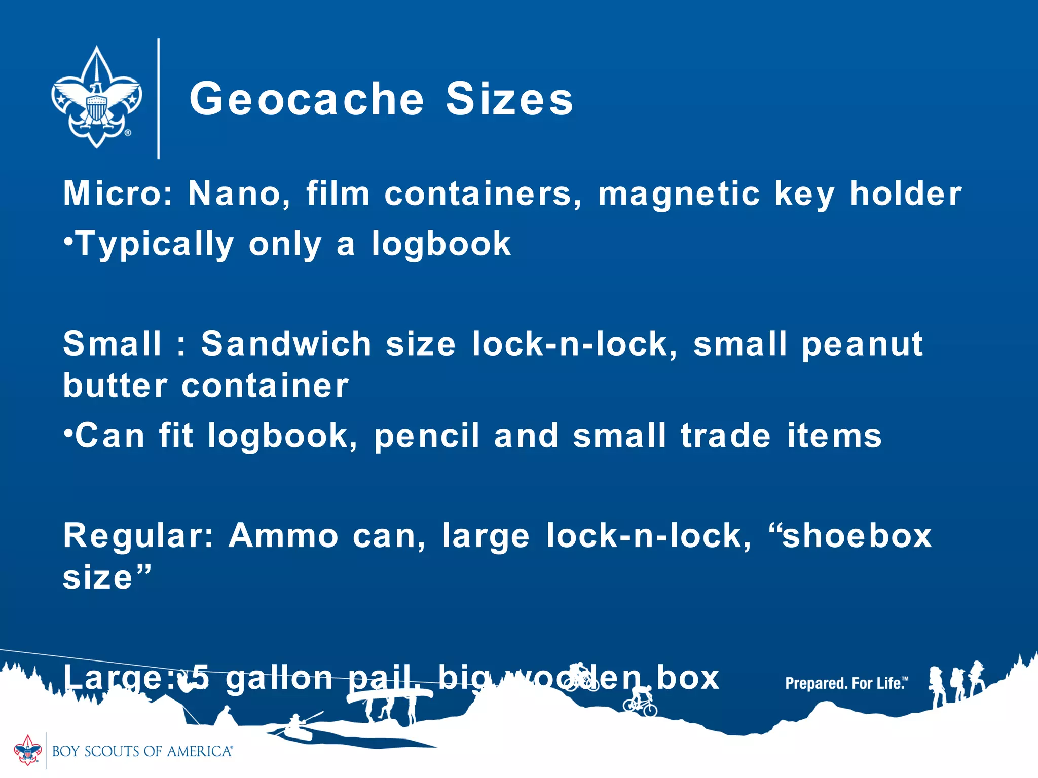 Geocaching Merit Badge | PPT