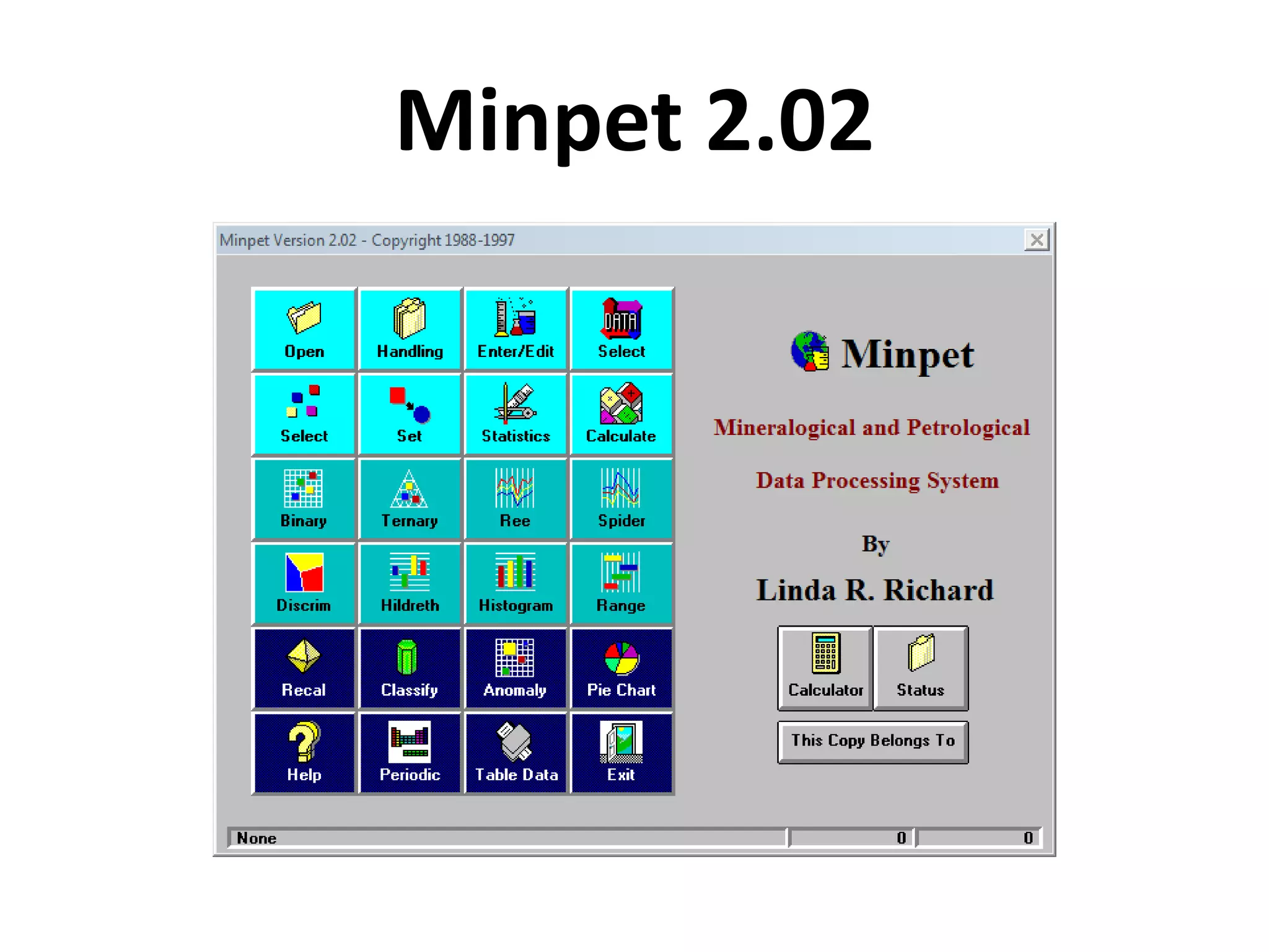 Minpet 2.02
 