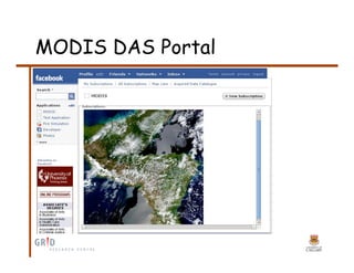 GeoChronos: A Platform for Earth Observation Scientists