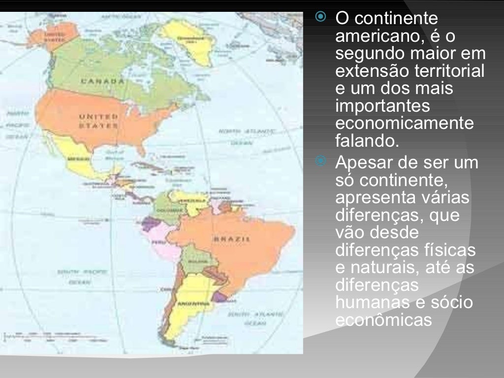 O Continente Americano Mostra Grande Variação Climática Em Sua Extensão
