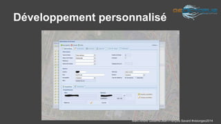 Développement personnalisé 
Marc-André Goderre/Jean-François Savard #visiongeo2014 
 