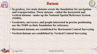 Geodesy_Class2 Introduction to Geodesy and Control Surveying-Bhadra 14 ...