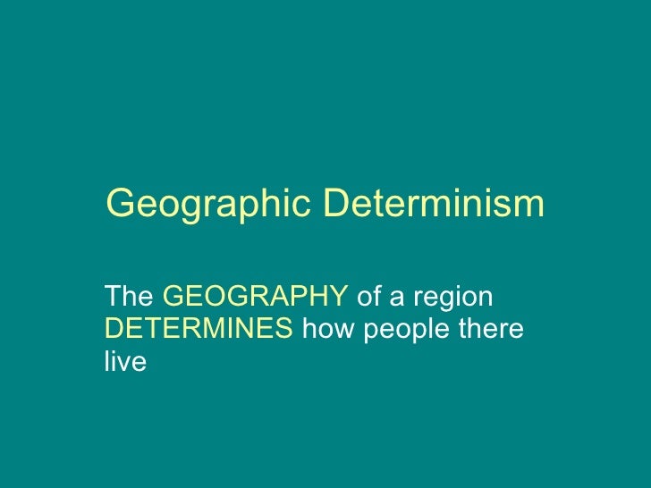Geographic Determinism in Latin America