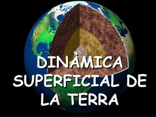 DINÀMICA
SUPERFICIAL DE
   LA TERRA
 