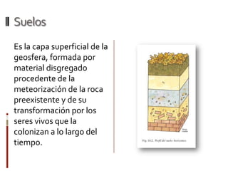 Disgregado Geodinámica Externa 1º Bach | PPTX