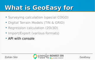 Geoeasy foss4g