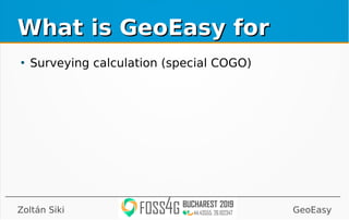 Geoeasy foss4g