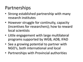 Geoff Morris ACIAR CIAT Asia meeting