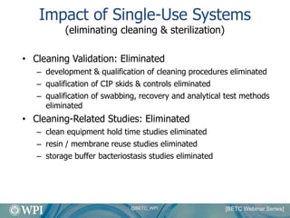 Tracking Single-Use & Scale-Up Best Practices | PDF