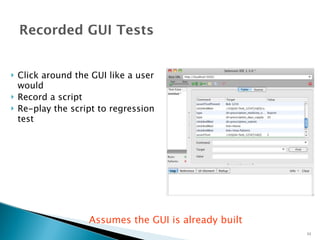 Regression Testing Gui Examples Geoff & Emily Bache - Specification By Example With GUI Tests-How Could ...