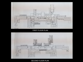 SECOND FLOOR PLAN
FIRST FLOOR PLAN
 
