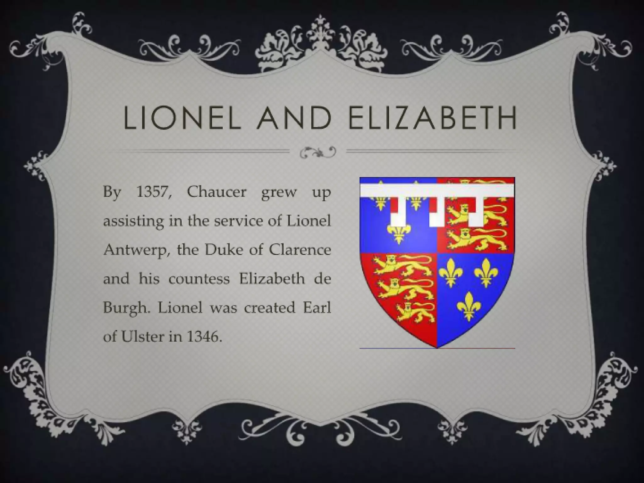 Geoffrey Chaucer Slide