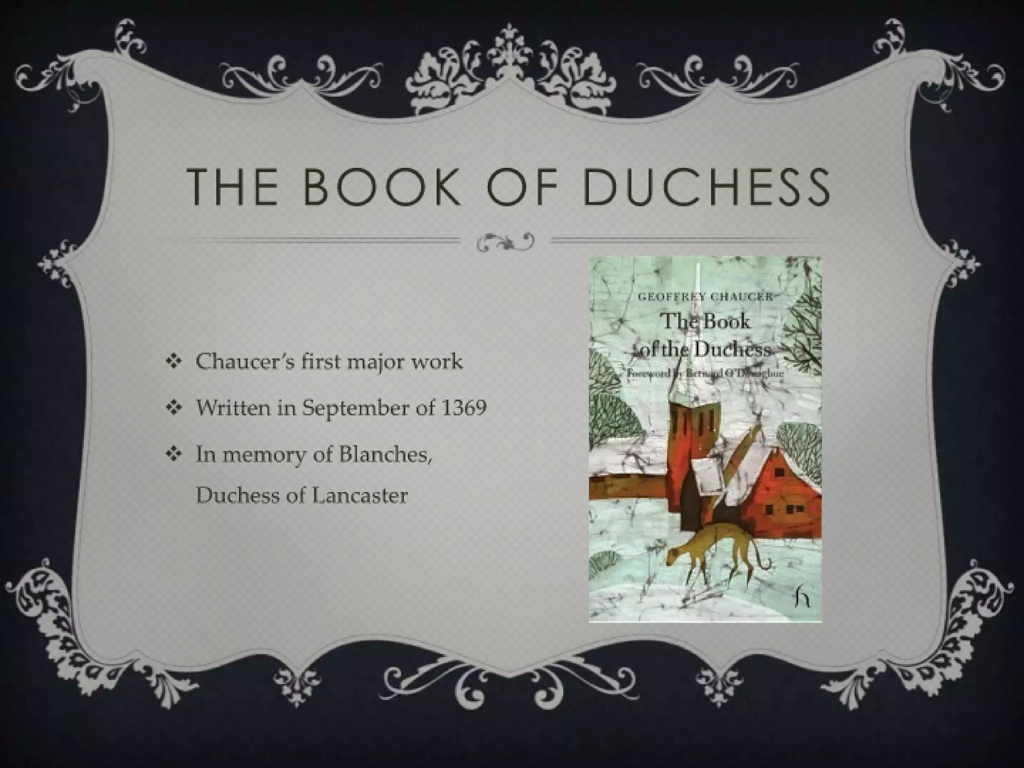 Geoffrey Chaucer Slide