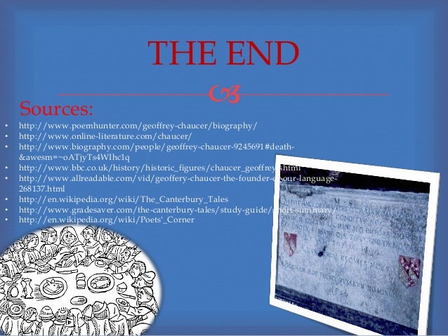 a very brief analysis of the canterbury tales by geoffrey chaucer The canterbury tales by geoffrey chaucer: it is a very long prose sermon on the seven deadly sins the canterbury tales ends with chaucer ’s. a very brief analysis of the canterbury tales by geoffrey chaucer The canterbury tales by geoffrey chaucer: it is a very long prose sermon on the seven deadly sins the canterbury tales ends with chaucer ’s.