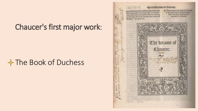 geoffrey chaucer geoffrey chaucer famous works