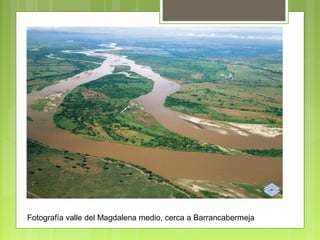 Fotografía valle del Magdalena medio, cerca a Barrancabermeja