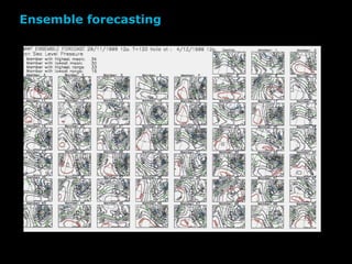 Ensemble forecasting
 