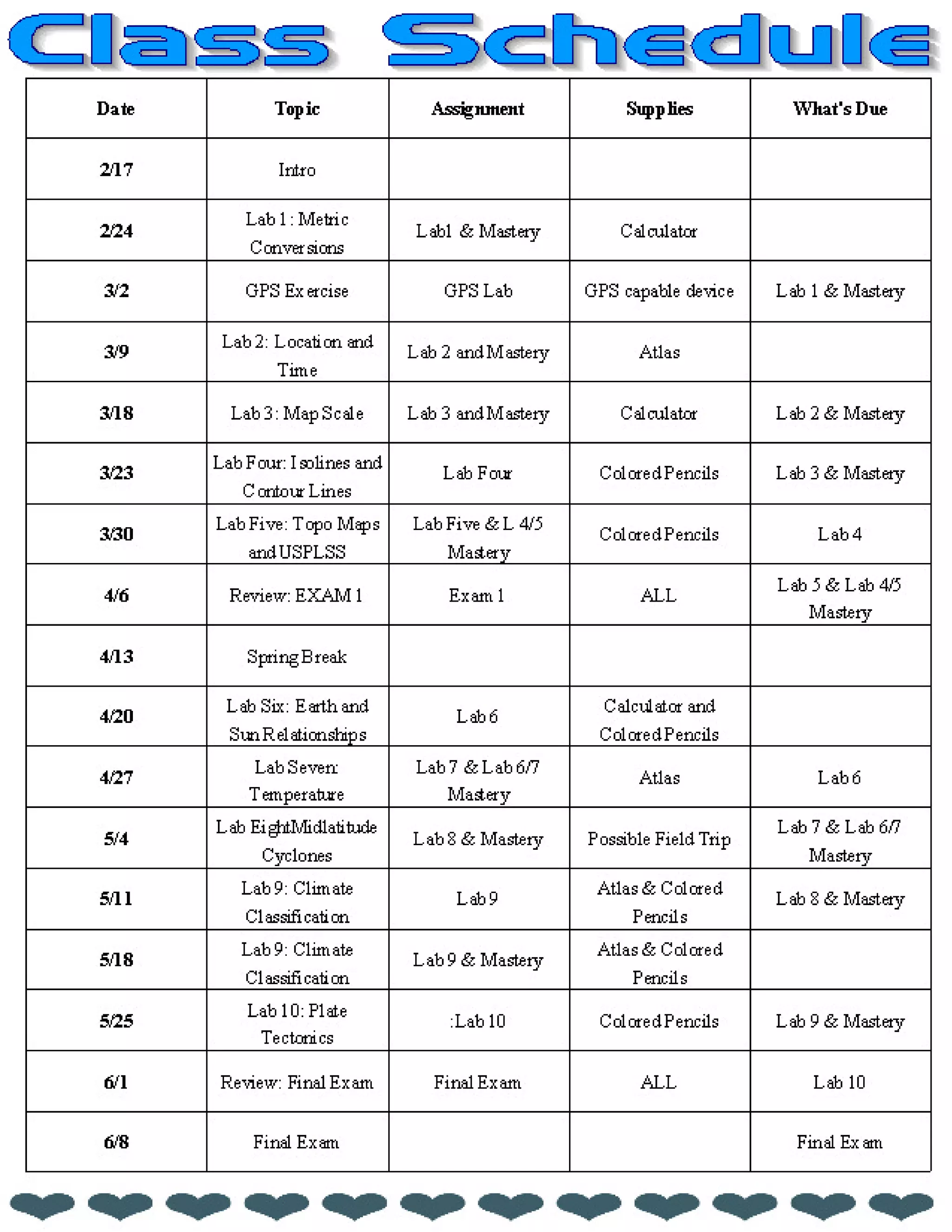 Geog lab syllabus wed spring 2016