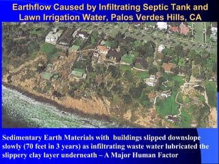 Earthflow that Destroyed Some Houses
at La Conchita, CA in 1995
 